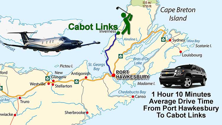 fly to Port Hawkesbury